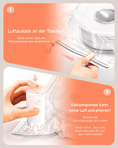 YOOPAI Vakuumbeutel Set für 3D-Drucker Filament mit Pumpe, 30 Beutel