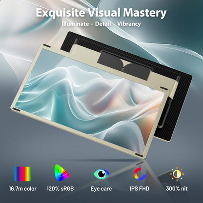 Teamgee Laptop Bildschirm Extender - 15.6" Triple FHD