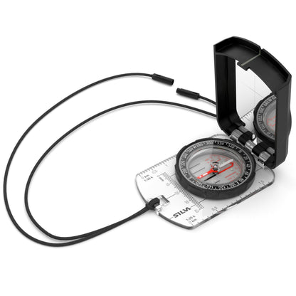 Silva Ranger S Black Spiegelkompass mit 1:25k und 1:50k Skala