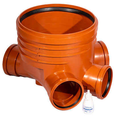 Revisionsschacht KG Abwasser DN400/DN110 - Komplett Set