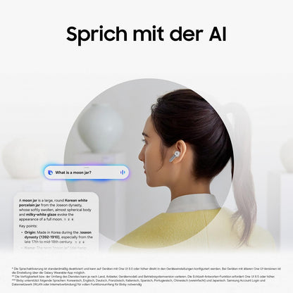 Samsung Galaxy Buds4 Pro Kabellose In-Ear Bluetooth-Kopfhörer Black