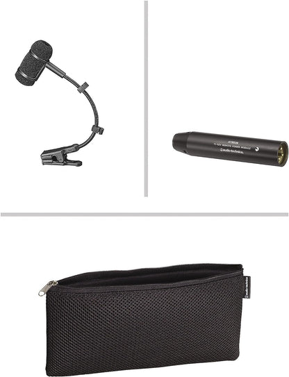 Audio-Technica PRO35 Instrumenten-Kondensatormikrofon Schwarz