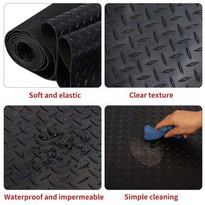 Nisorpa Gummimatte Meterware 300x150cm 3mm dick