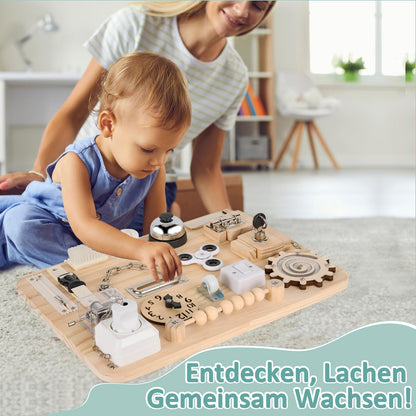 Potatomato Busy Board LT720 – Montessori Activity Board aus Holz