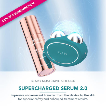 FOREO BEAR 2 Mikrostrom Gesichtsmassagegerät für Anti-Aging