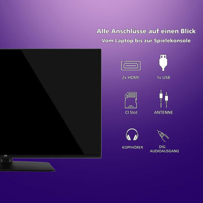 JVC LT-40VF4455 Full HD LED Fernseher - 40 Zoll Schwarz