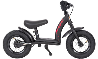 BIKESTAR Classic Kinderlaufrad - 10 Zoll Schwarz Matt