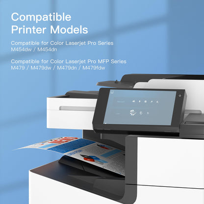 GPC IMAGE 415A Kompatibler Toner für HP - 4er-Pack MultiColor