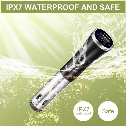 Wancle Sous Vide Garer Stick 1100W – Präzisionszirkulator IPX7