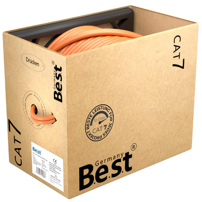 Germany Best CAT 7 Duplex Verlegekabel 100M S/FTP LSZH