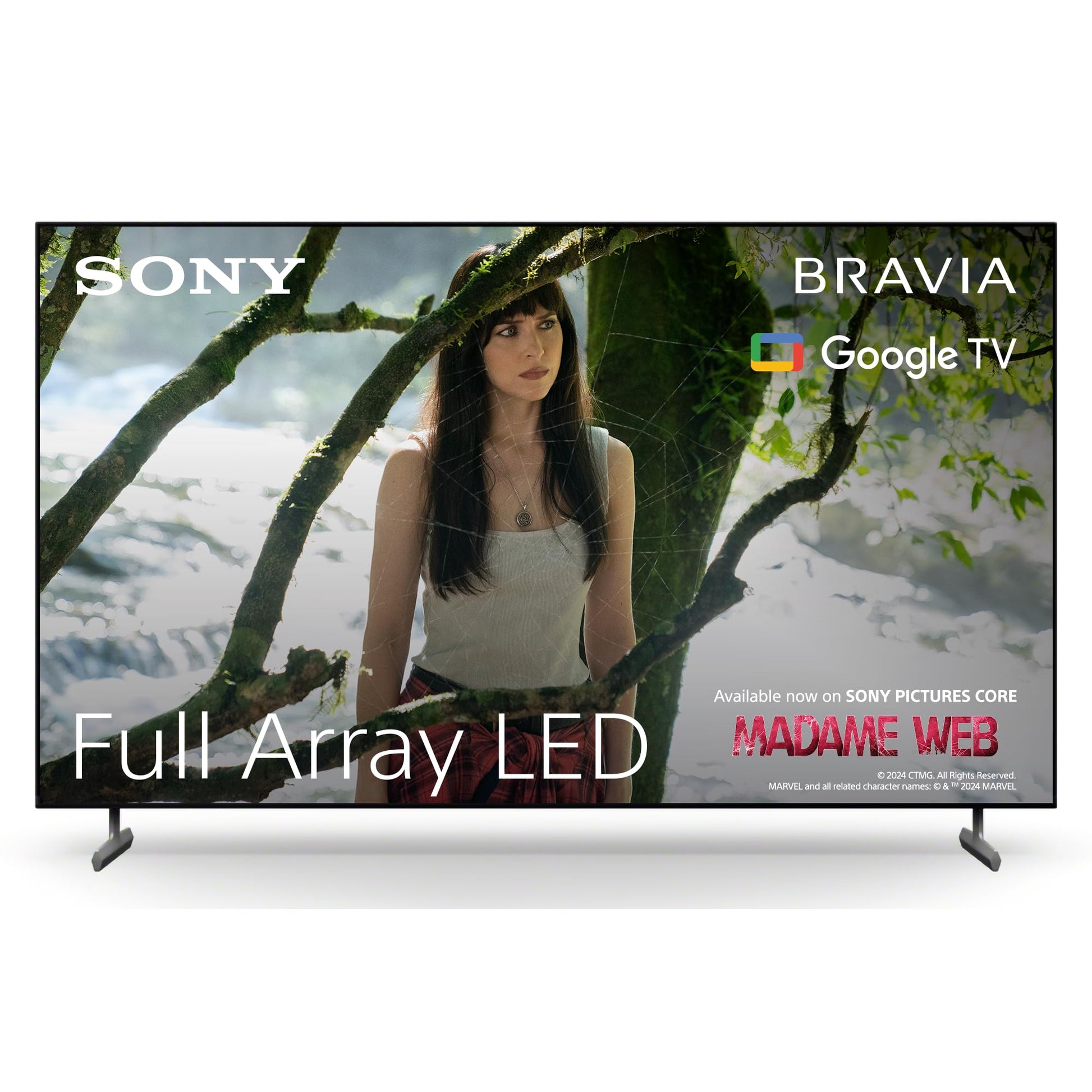 Sony BRAVIA KD-55X85L Fernseher - 55 Zoll 4K HDR Smart TV, schlanker schwarzer Rahmen. Zur Wiedergabe von 4K HDR Medien und Streaming-Inhalten.
