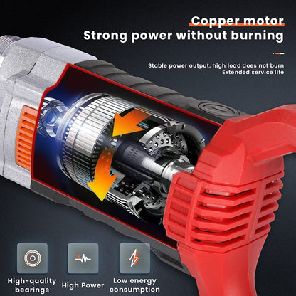 Anbull Betonrüttler 1800W – 2m / 35mm Rüttelflasche