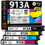 Smart Ink HP 913A Kompatible Druckerpatronen - 4er Multipack
