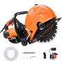 VEVOR Elektrische Betonsäge 356 mm 2800 W Nass-/Trockenschnitt für Beton, Stein und Ziegel