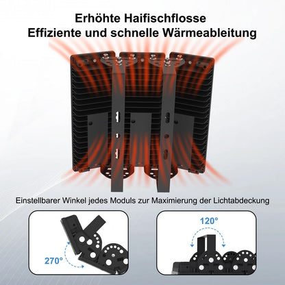 HOPEDAMAI 300W LED Aussenstrahler Kaltweiss 6500K IP67