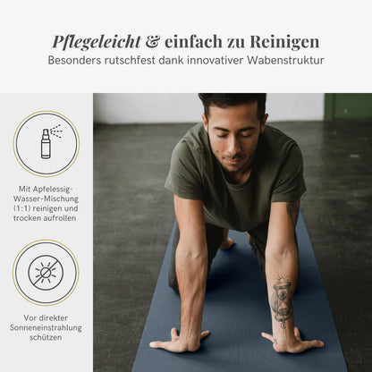 Lotuscrafts Mudra Yogamatte 5 mm rutschfest OEKO-TEX 100