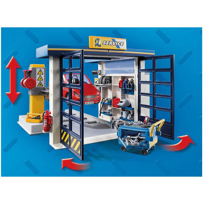 PLAYMOBIL City Life Autowerkstatt Spielset – Modell 70202