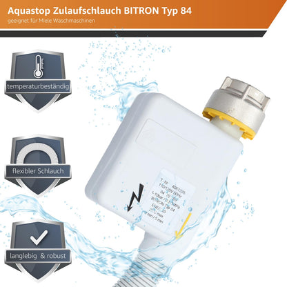 Kenekos Aquastop Zulaufschlauch BITRON Typ 84 - 2.2m für Miele
