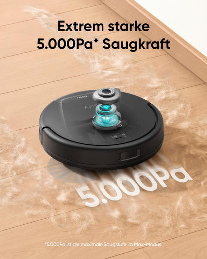 eufy L60 Saugroboter mit Wischfunktion - 5000Pa Saugkraft