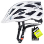 uvex i-vo cc leichter Allround-Helm, white matt, 52-57 cm, mit 24 Belüftungskanälen und FAS-Gurtband