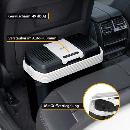 TZS First Austria Kühlbox 24L thermoelektrisch 12V/230V – Schwarz