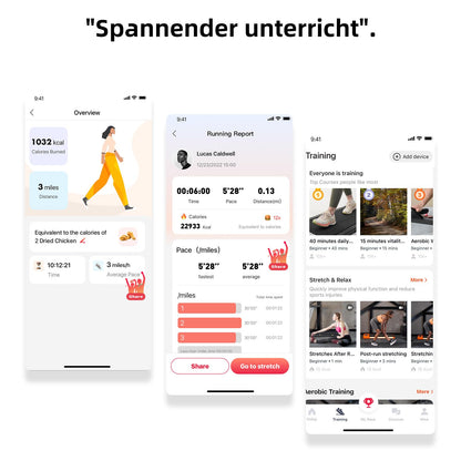 Superun Walking Pad Schreibtisch-Laufband - bis 159 kg