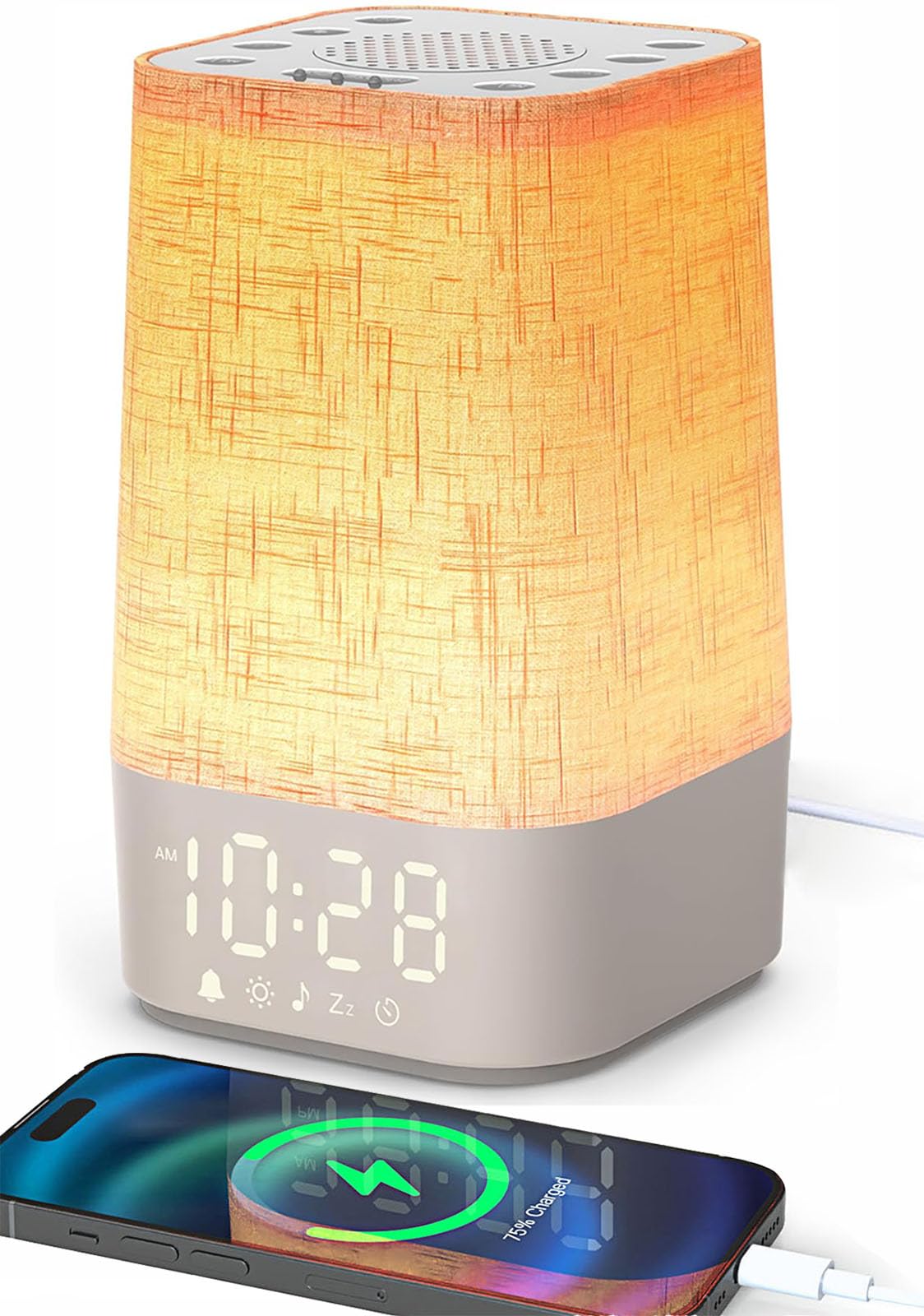 APUZOM Tageslichtwecker SM-02 mit Licht und 30 Naturgeräuschen