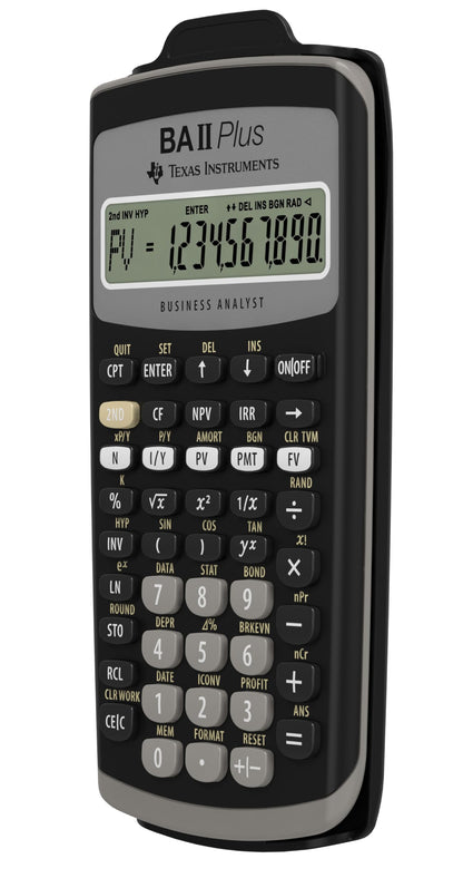 Texas Instruments BA II Plus Finanzrechner schwarz