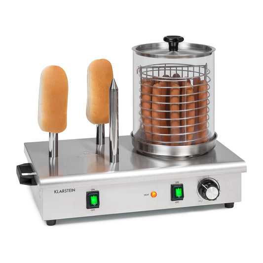 Klarstein Wurstfabrik Pro 600 Hot Dog Maker – Silber