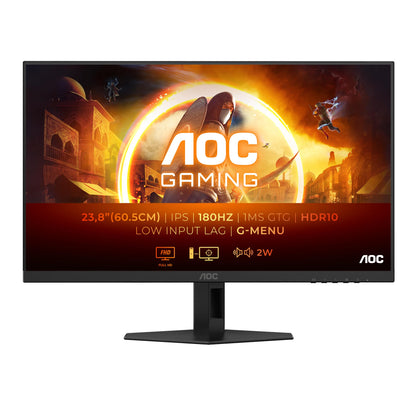 AOC 24G4XED Gaming Monitor, 23.8 Zoll FHD, 180 Hz, Fast IPS