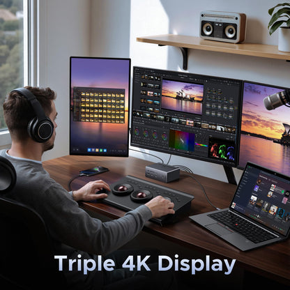 UGREEN Revodok Pro USB-C Dockingstation CM843 Triple Display 100W
