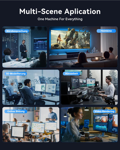 ACEMAGIC M1 Mini PC - i9-11900H 32GB/1TB SSD Win 11 Pro