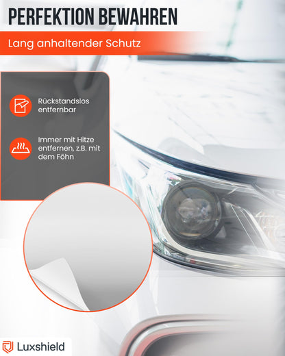 Luxshield Lackschutzfolie KFZ – transparent matt, 15x300cm