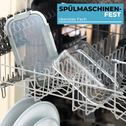 Igluu Borosilikat Glas Frischhaltedosen Meal Prep – 12er-Pack