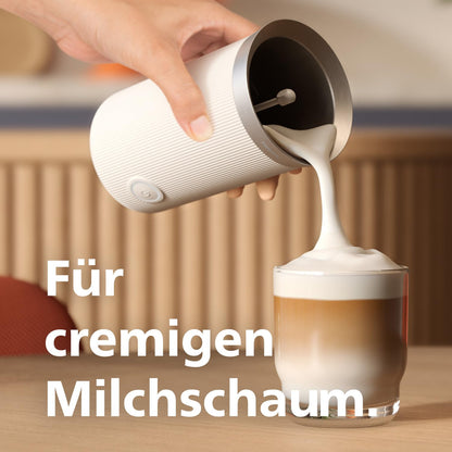 Philips Baristina Elektrischer Milchaufschäumer - Naturweiss BAR311/00