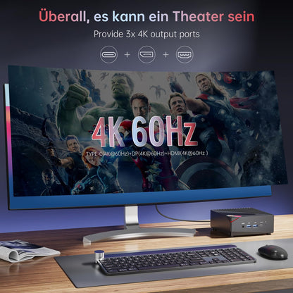 ACEMAGICIAN AM06 Pro Mini PC - Ryzen 7 5700U 32GB/512GB