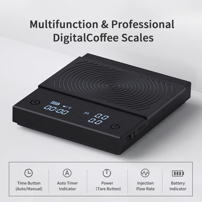 TIMEMORE Black Mirror Basic 2.0 Kaffeewaage mit Timer