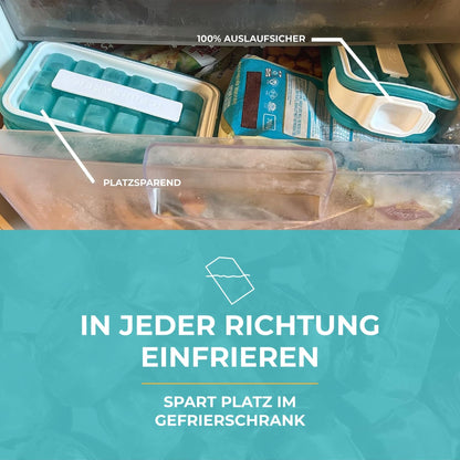 ICEBREAKER POP 2.0 Eiswürfelform aus Silikon mit Deckel, 3 Stück