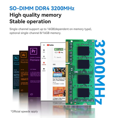 Beelink Mini S12 Mini PC - Alder Lake N95 16GB RAM 500GB SSD