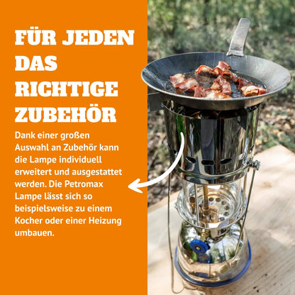 Petromax HK 500 Petroleumleuchte – Messing, Starklicht-Technik
