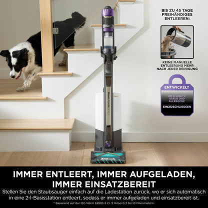 Shark PowerDetect Clean & Empty Haustier-Akku-Staubsauger - Grau