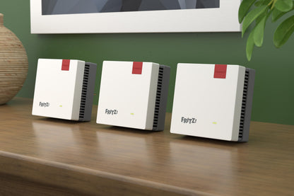 FRITZ! Mesh Set 1700 WLAN-Repeater 3er-Set Wi-Fi 7 bis 3.600 MBit/s