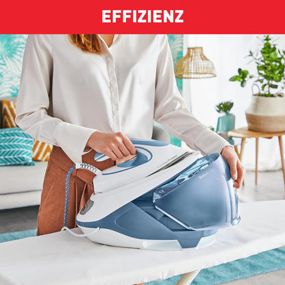 Tefal Express Protect Dampfbügelstation - SV9202 weiss/blau