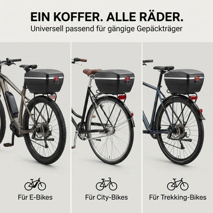 Thiru Touring-Tresor Fahrradkoffer 14L, abschliessbar & wasserdicht
