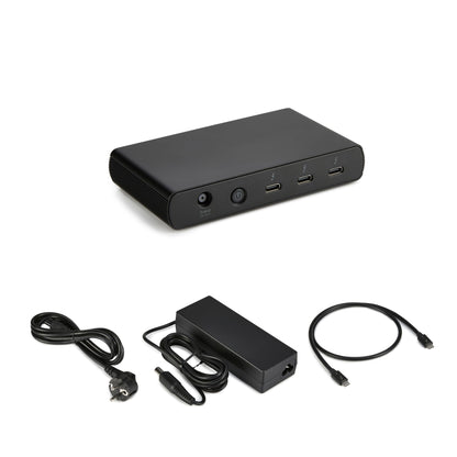 Amazon Basics Thunderbolt 4 Dockingstation – Dual-Display, Schwarz, EU