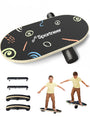 Sportneer Balance Board für Kinder, Wobble Board mit Rolle aus Birkenholz