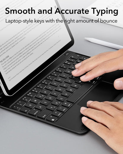 ESR Magnetische Tastatur Hülle für iPad Air/Pro 11 - Schwarz