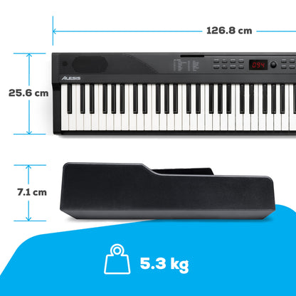Alesis Keyboard E-Piano 88 Tasten - Komplett-Set für Anfänger