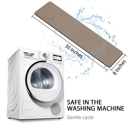 GOYLSER Anti-Rutsch Stufenmatten Innen 15 Stk - Braun 76x20cm