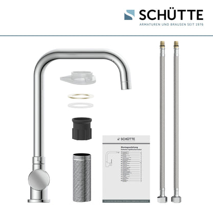 SCHÜTTE 24550 WINDOW Küchenarmatur klappbar Chrom